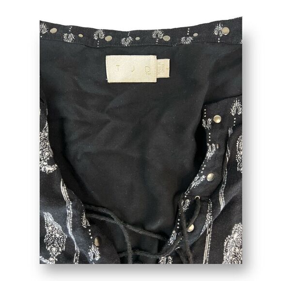 The Jetset Diaries Lace Up Mini Dress Size Large - Picture 7 of 9